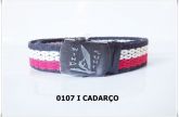 0107 Cadarço com fivela militar