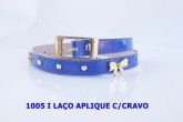 1005 Laço aplique e cravinhos