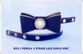 9551 Perola com strass no laço